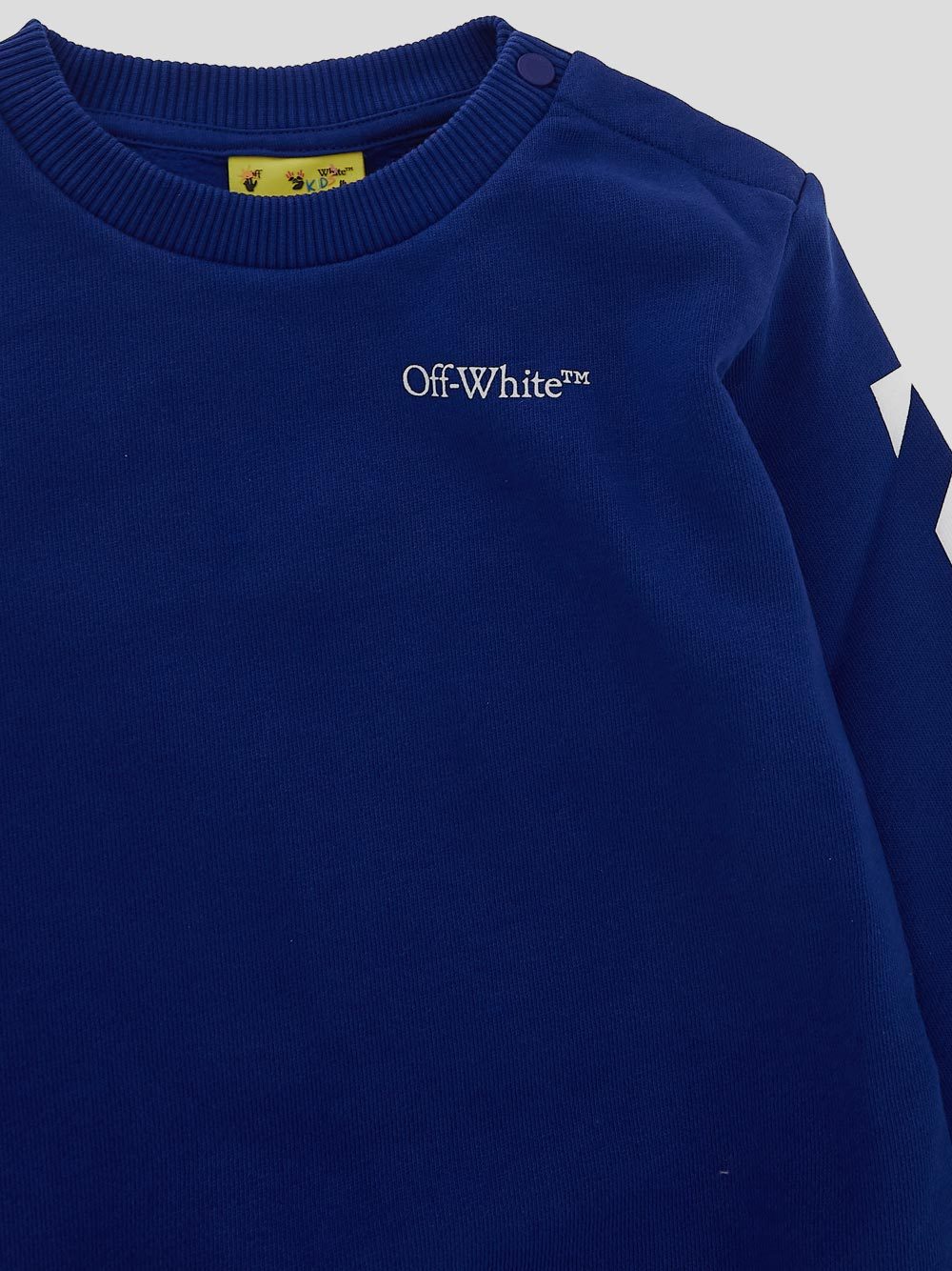 Off-white Bookish Diagonal-stripe Tracksuit Set In Blue
