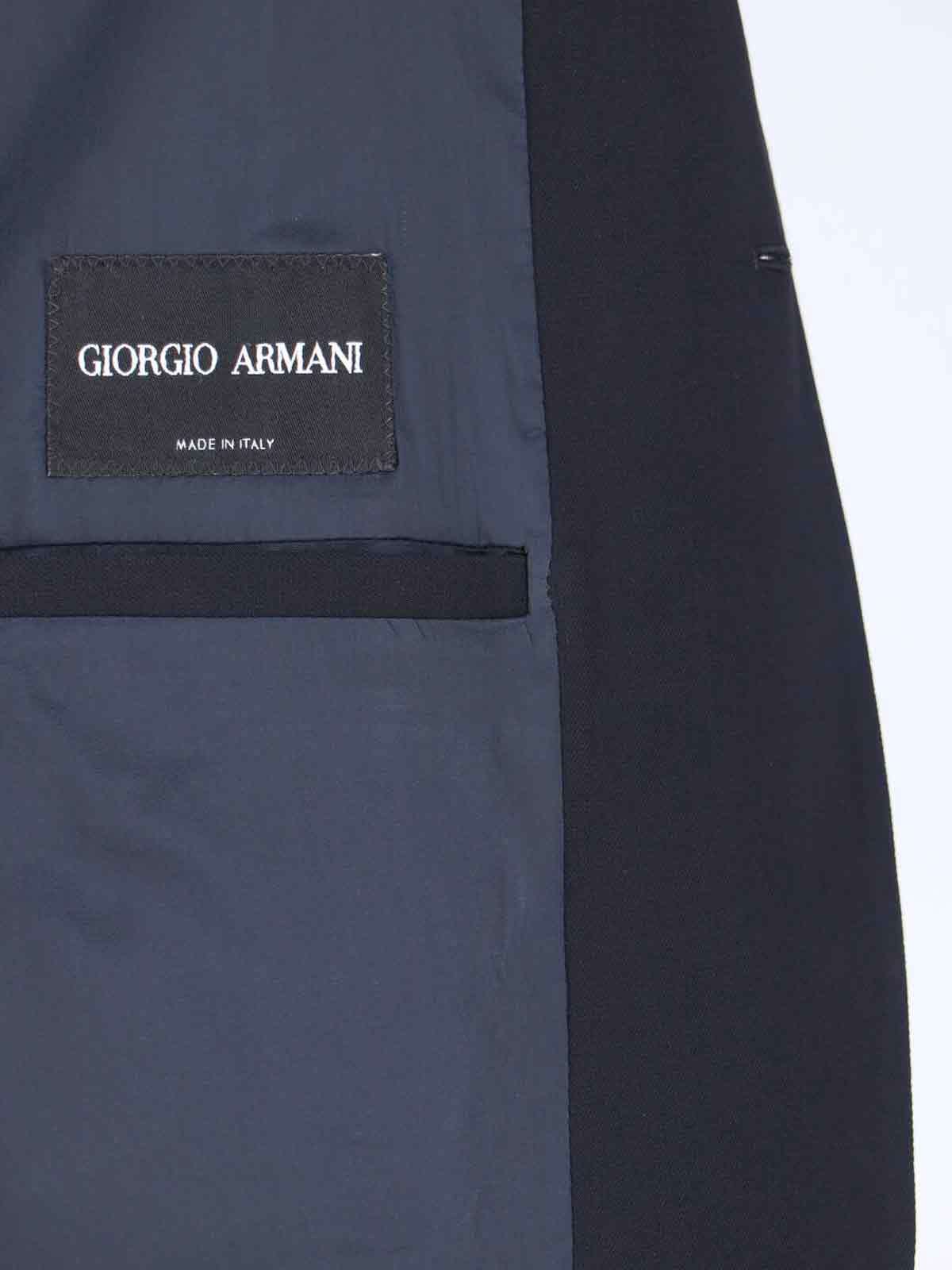 Giorgio Armani Single-breasted Virgin Wool Blazer