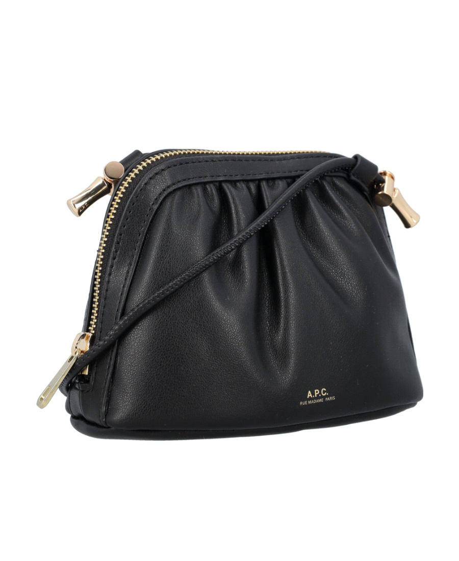 Apc A. P.c. Ninon Drawstring Bag One Size Black In Black