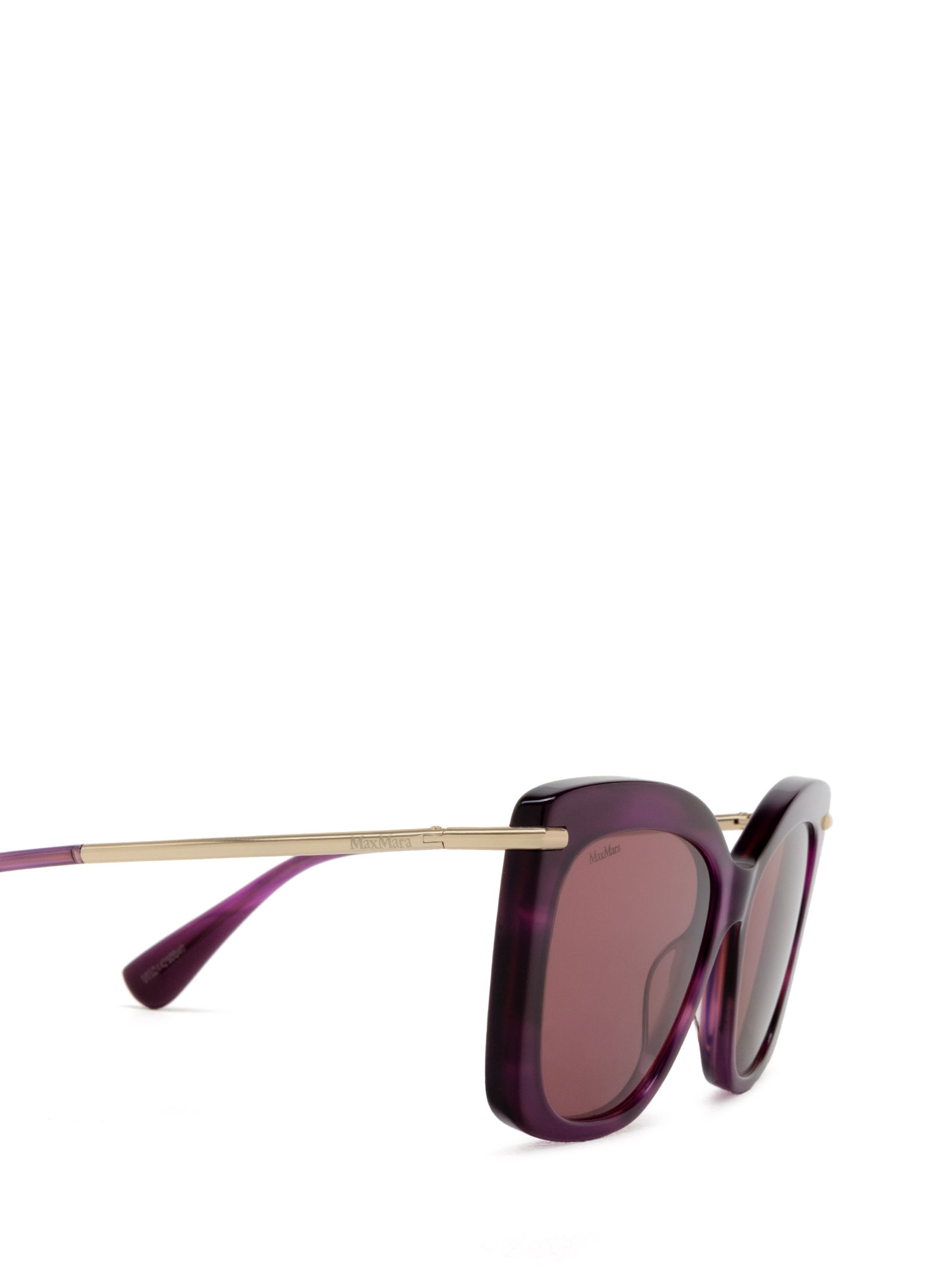 Max Mara Logo Sunglasses In Pink