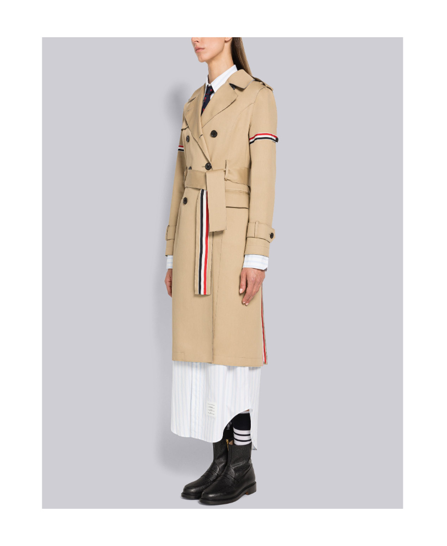 Thom Browne Ankle Leather Boots In Black