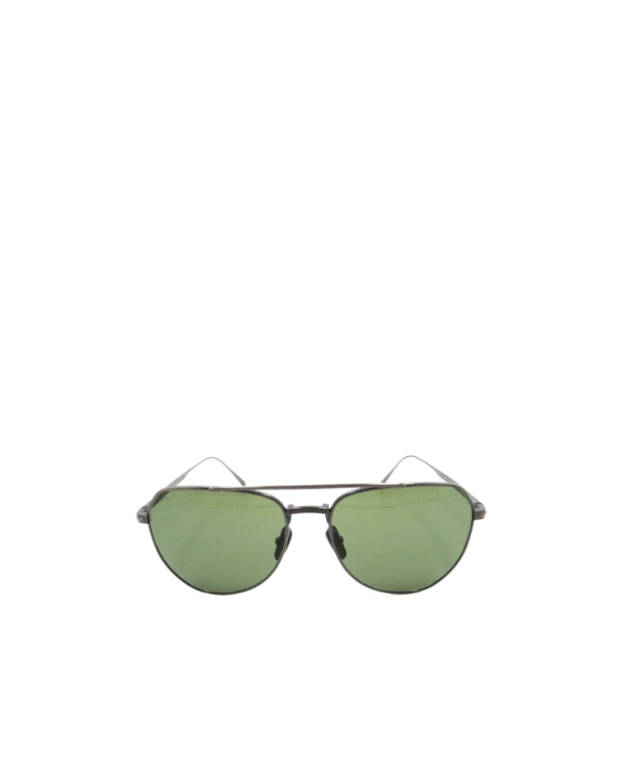 Persol Pilot Frame Sunglasses In Green