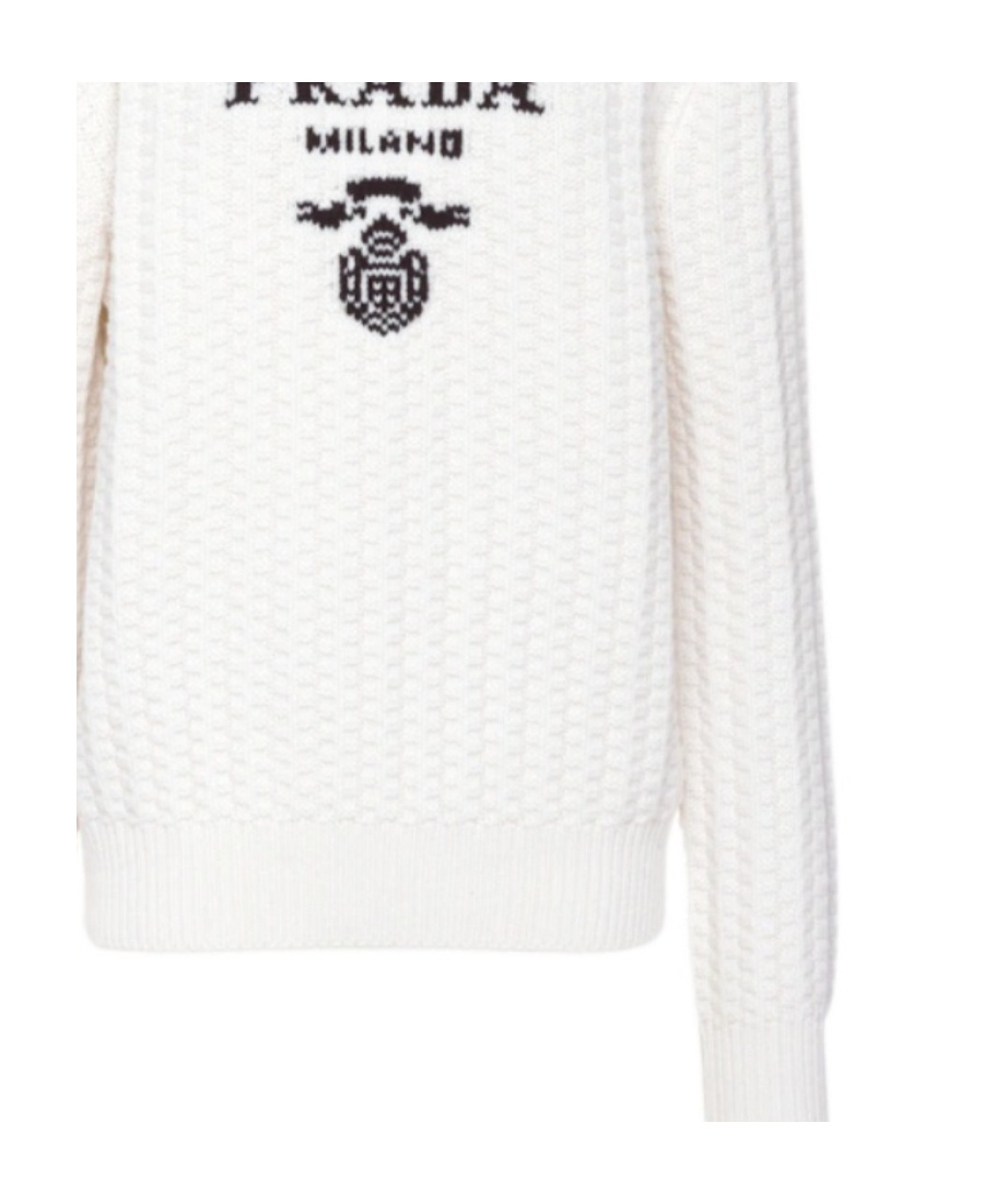 PRADA CASHMERE CREW-NECK SWEATER