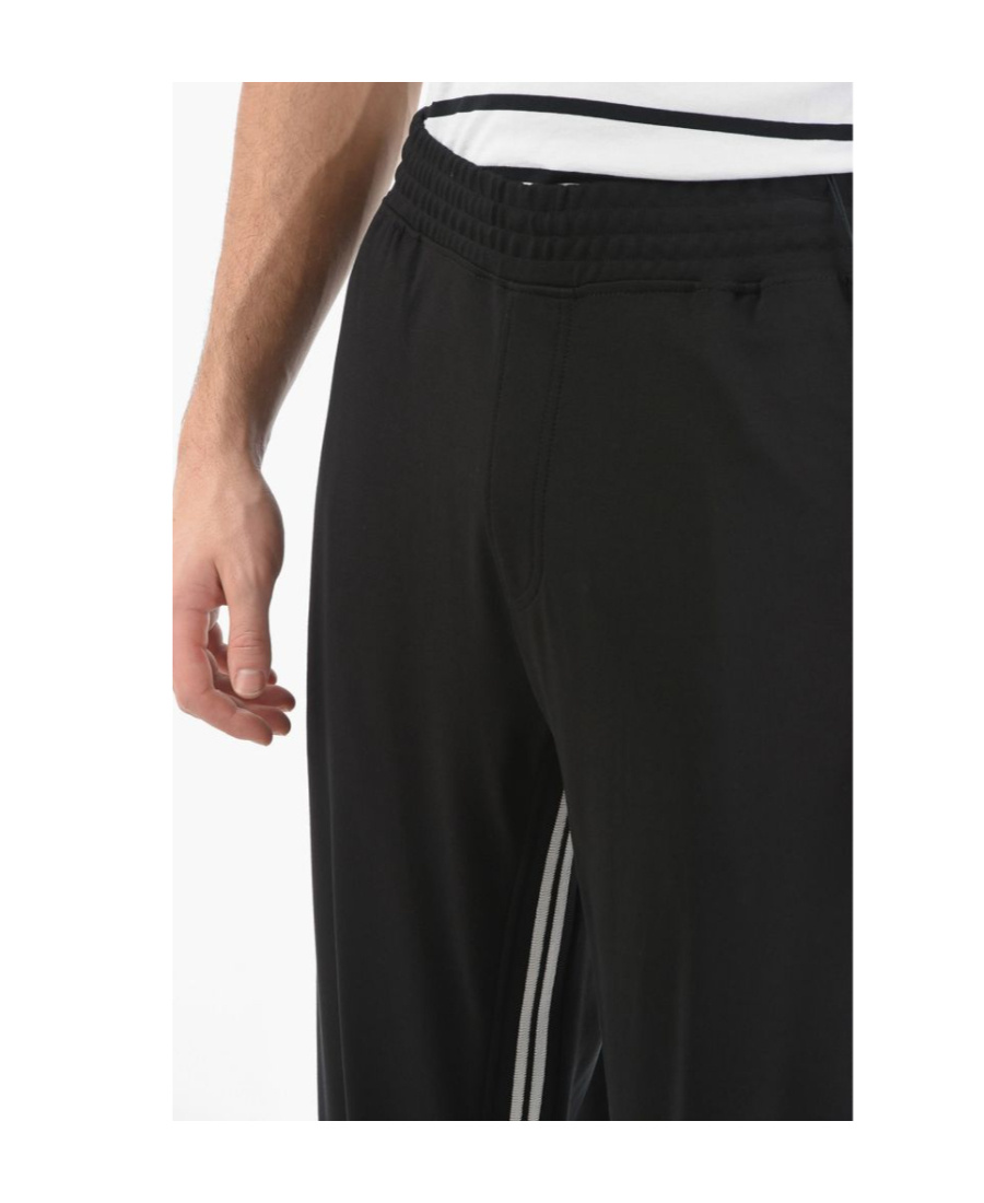 Neil Barrett Side-stripe Track Pants In Black