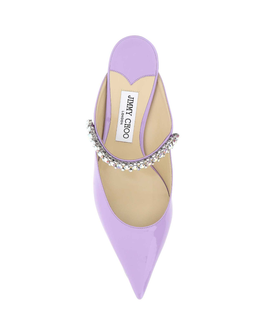 Shop Jimmy Choo Bing 65 Pointed Toe Pumps In Purple