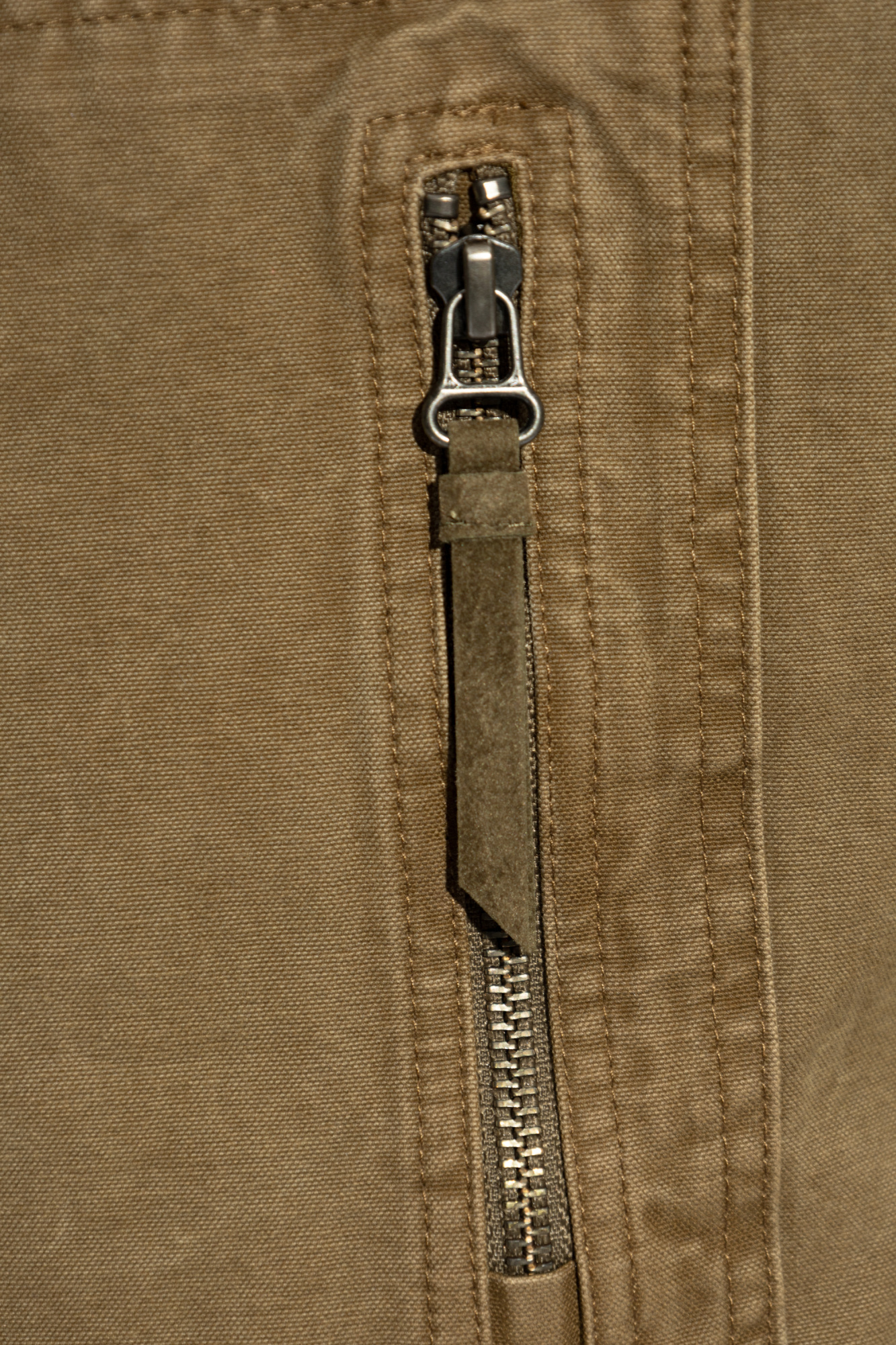 Isabel Marant Brown Kyle Denim Shorts In Green