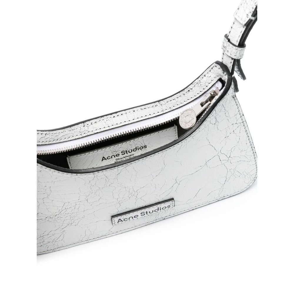 Acne Studios Platt Mini Shoulder Bag In White