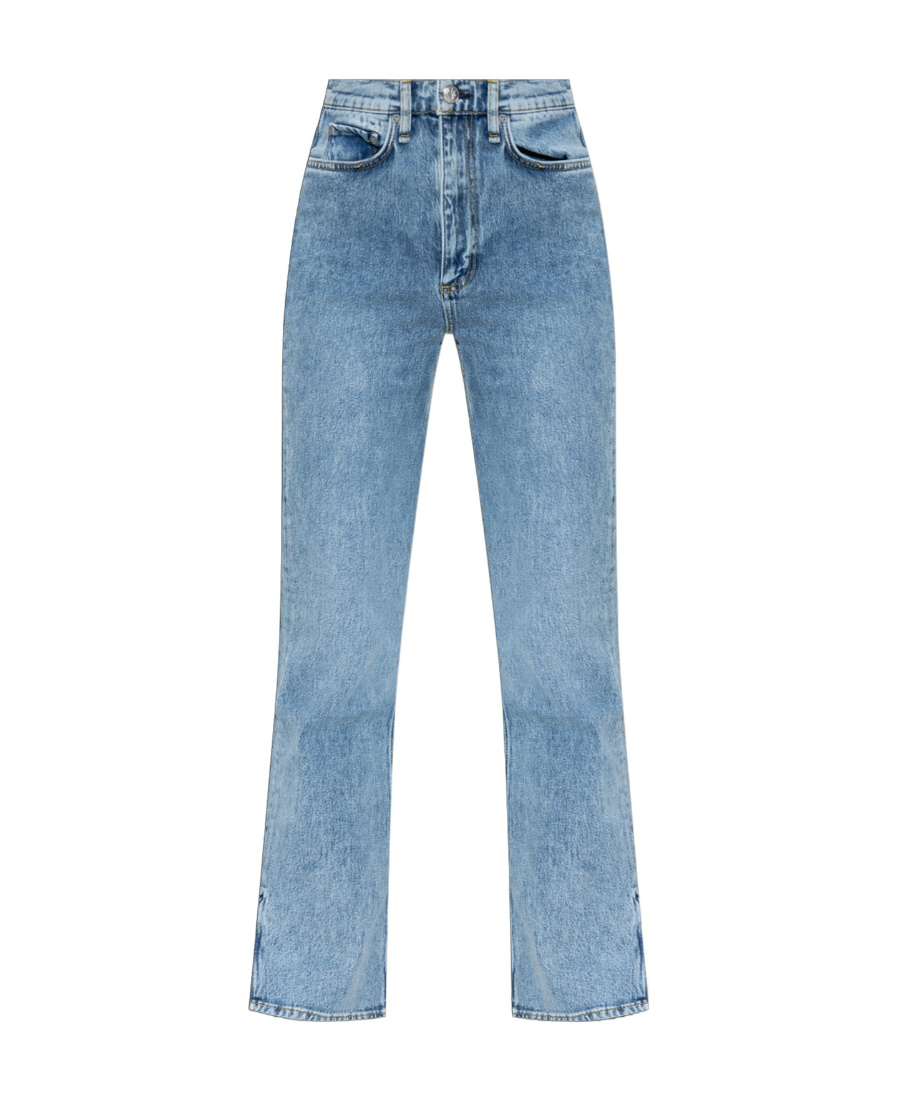 Rag & Bone Peyton High-rise Bootcut Jeans In Blue