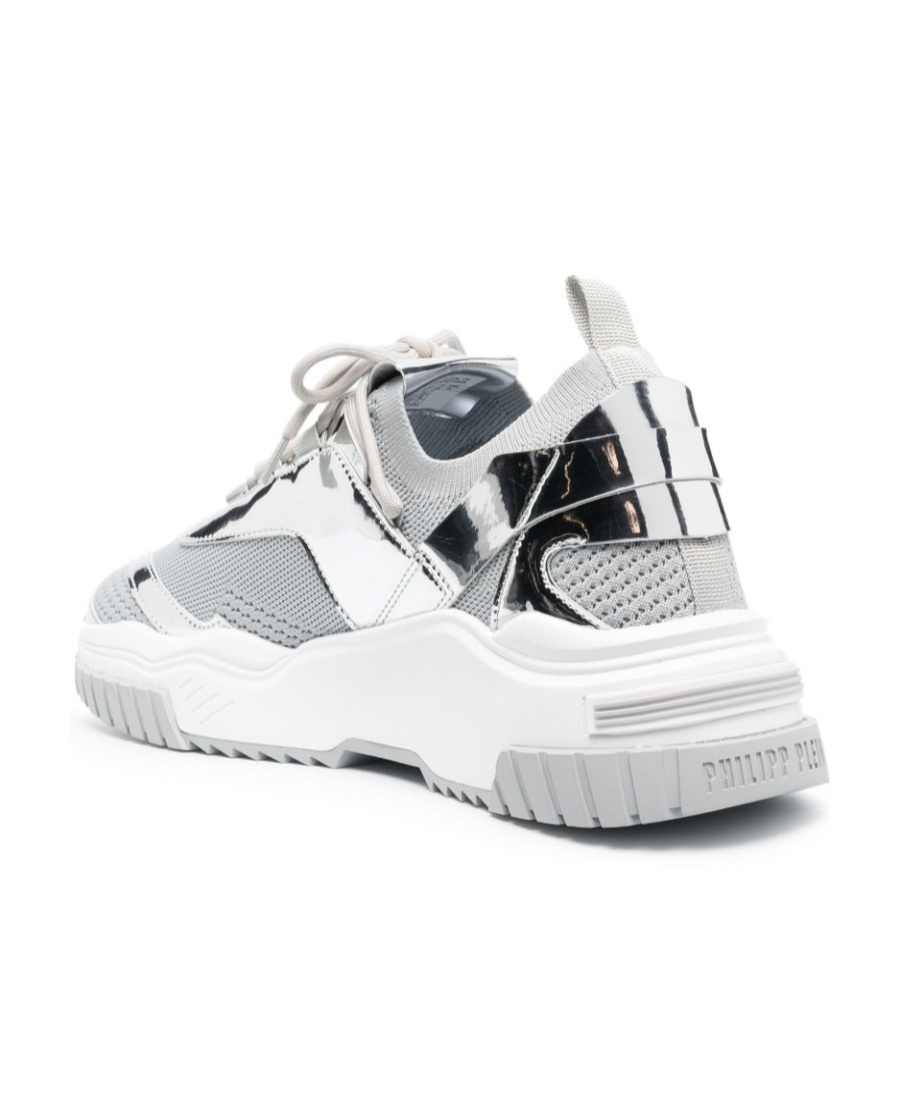 Philipp Plein Runner Predator Low-top Sneakers In White