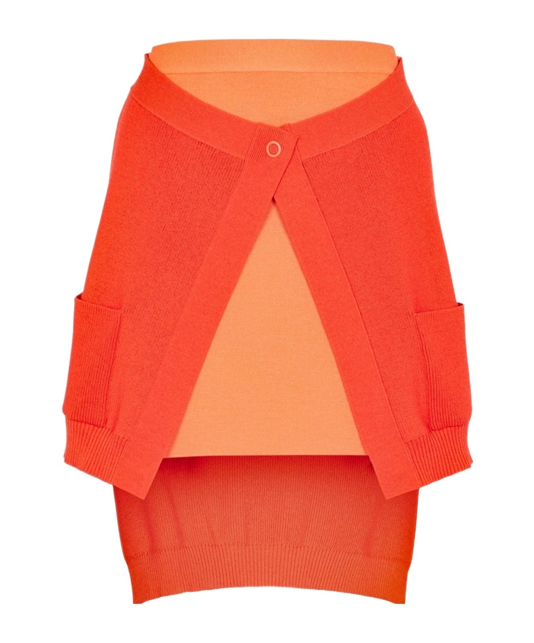 Fendi Skirt  Woman Color Orange In Red