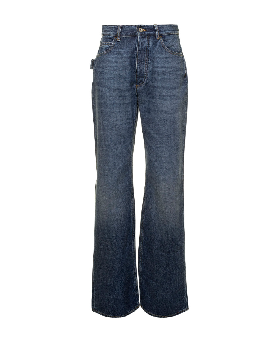 BOTTEGA VENETA HIGH-RISE STRAIGHT-LEG JEANS 