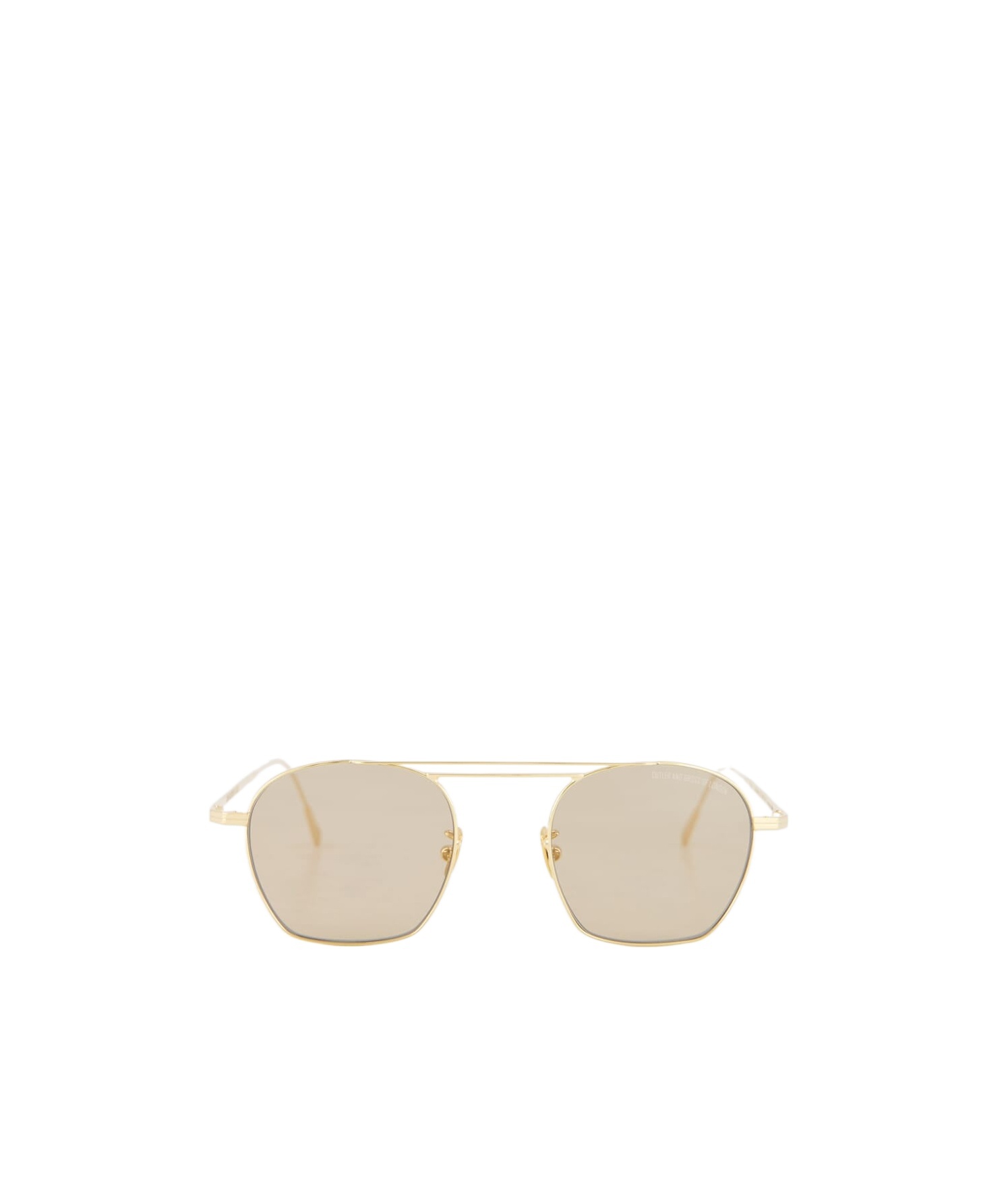 Cutler  Gross 0004 Pilot-frame Sunglasses In Brown