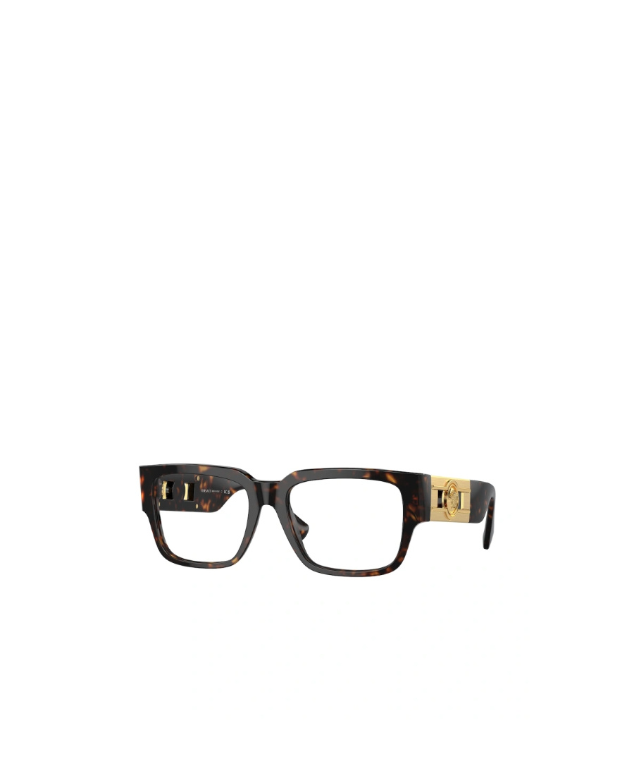 Versace Square Printed Flat Mirror In Black