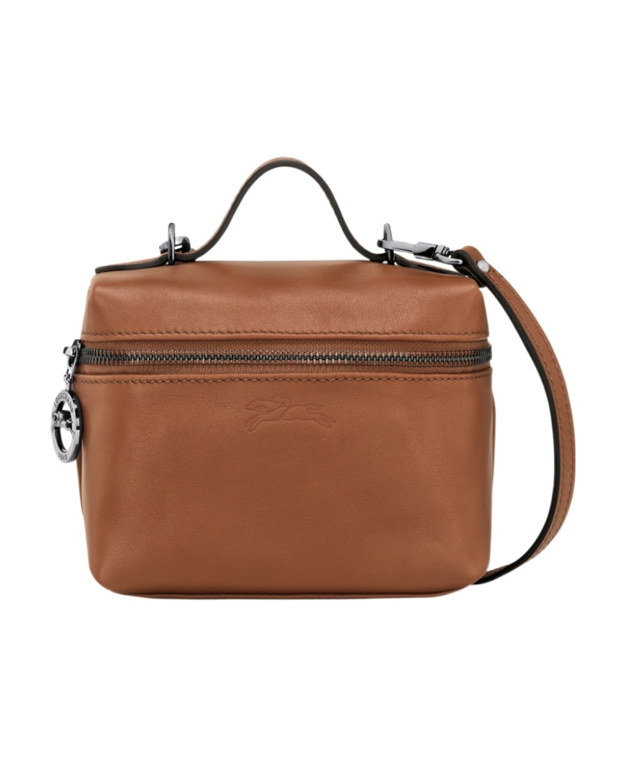 Longchamp Le Pliage Xtra Xs Satchel Bag In Brown