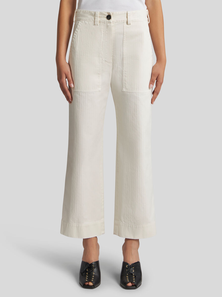 ETRO FLARED TROUSERS