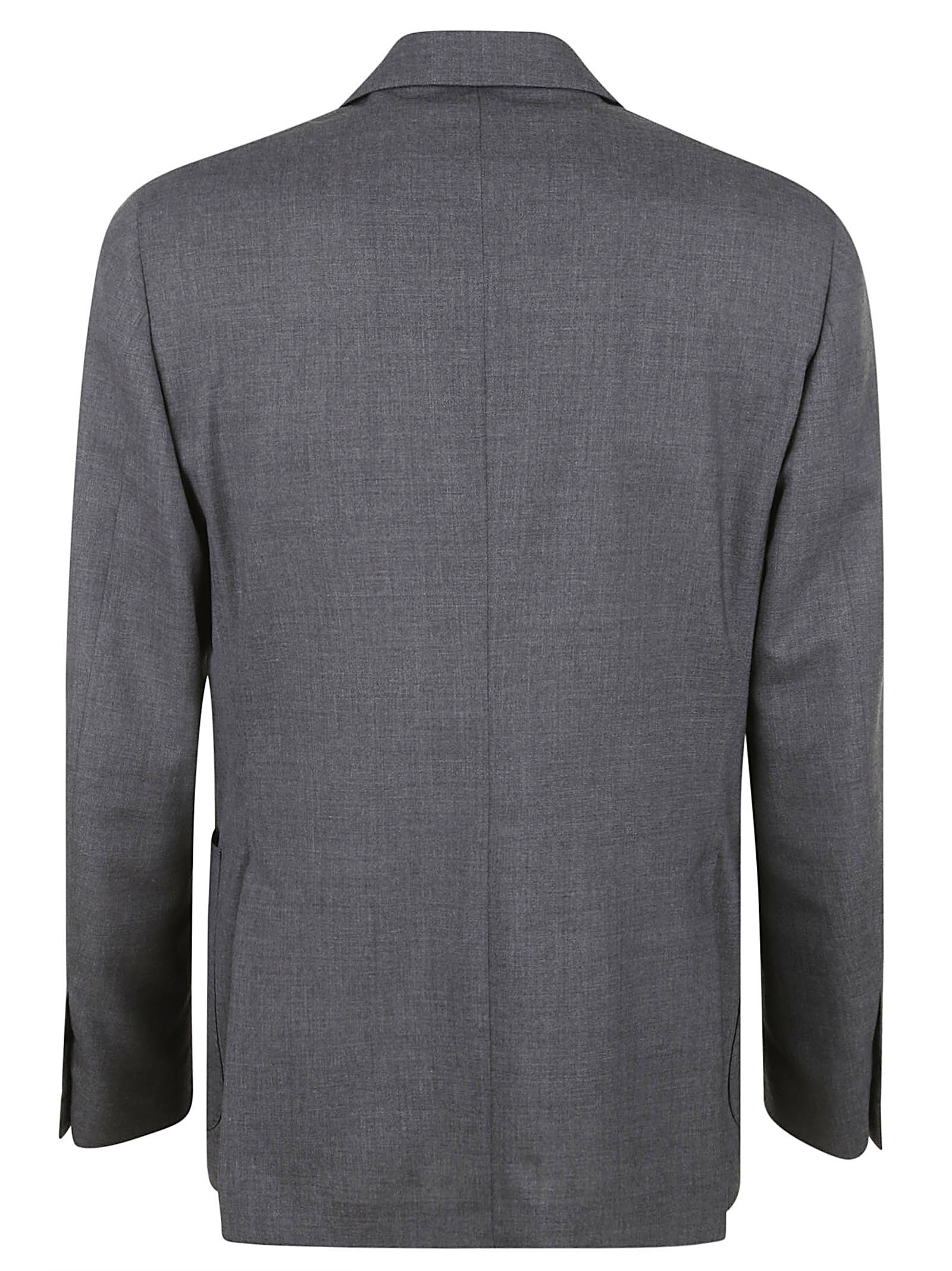 Lardini Long-sleeved Suit In Black