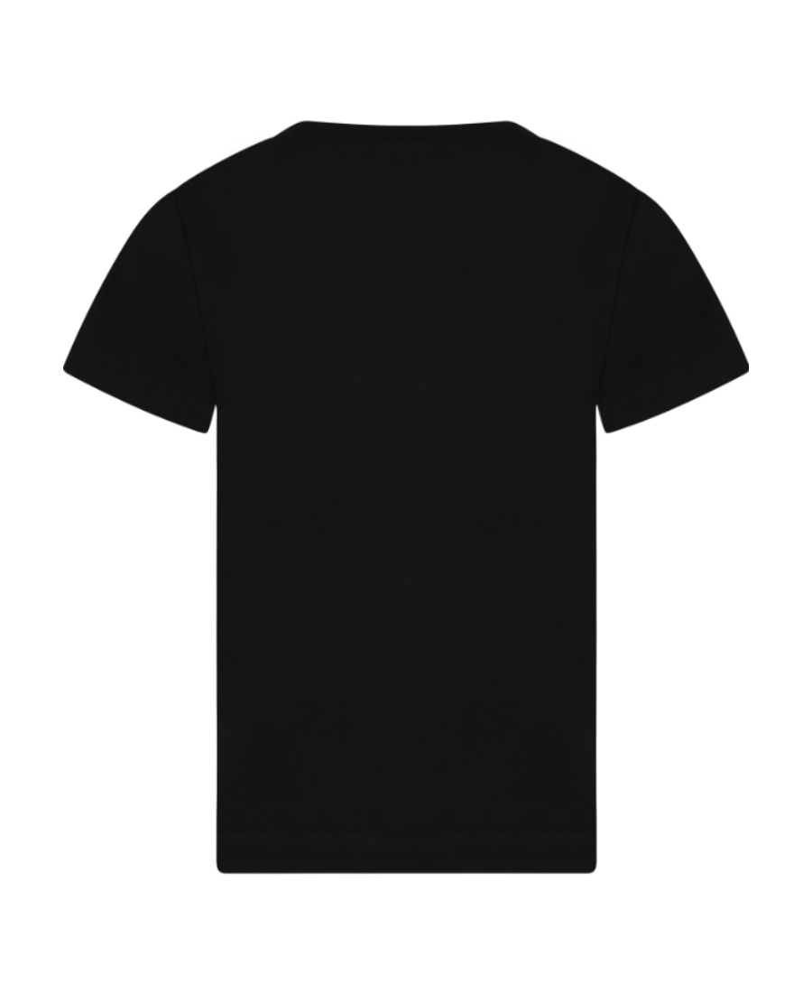 Balmain Logo-embroidered Cotton T-shirt In Black