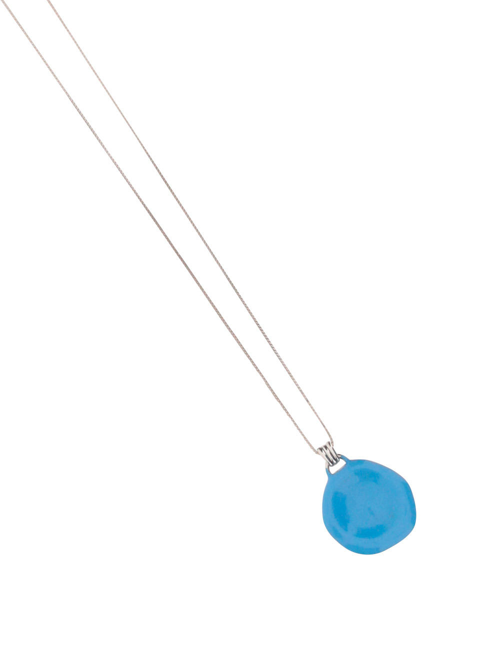 BOTTEGA VENETA ABSTRACT PENDANT NECKLACE