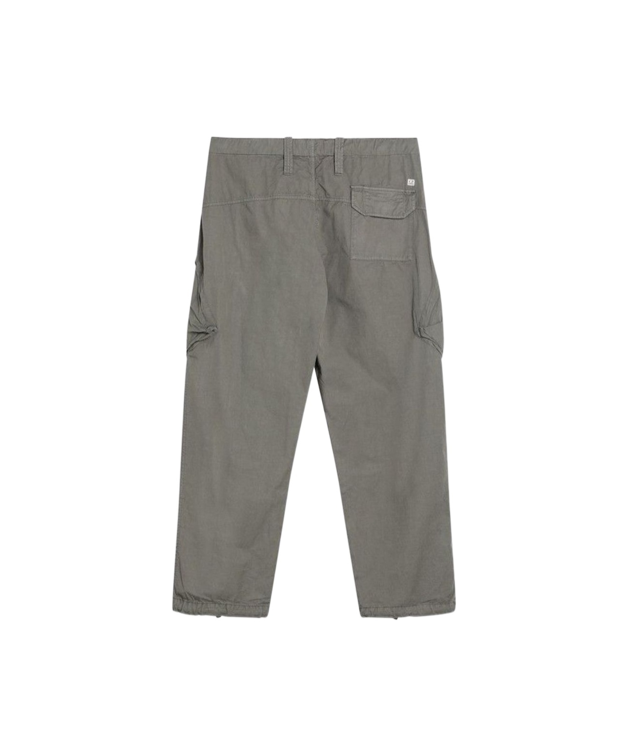 C.p. Company Military Green Cargo Pants In Cotton Men In Brown