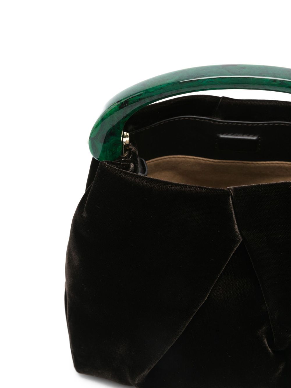 Dries Van Noten Single Handle Shoulder Bag In Black
