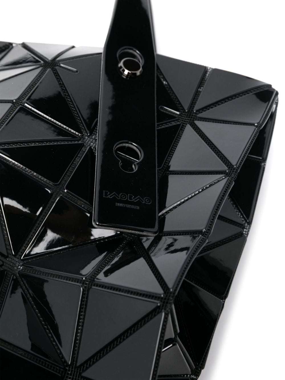 Bao Bao Issey Miyake 'lucent Flap' Clutch In Black