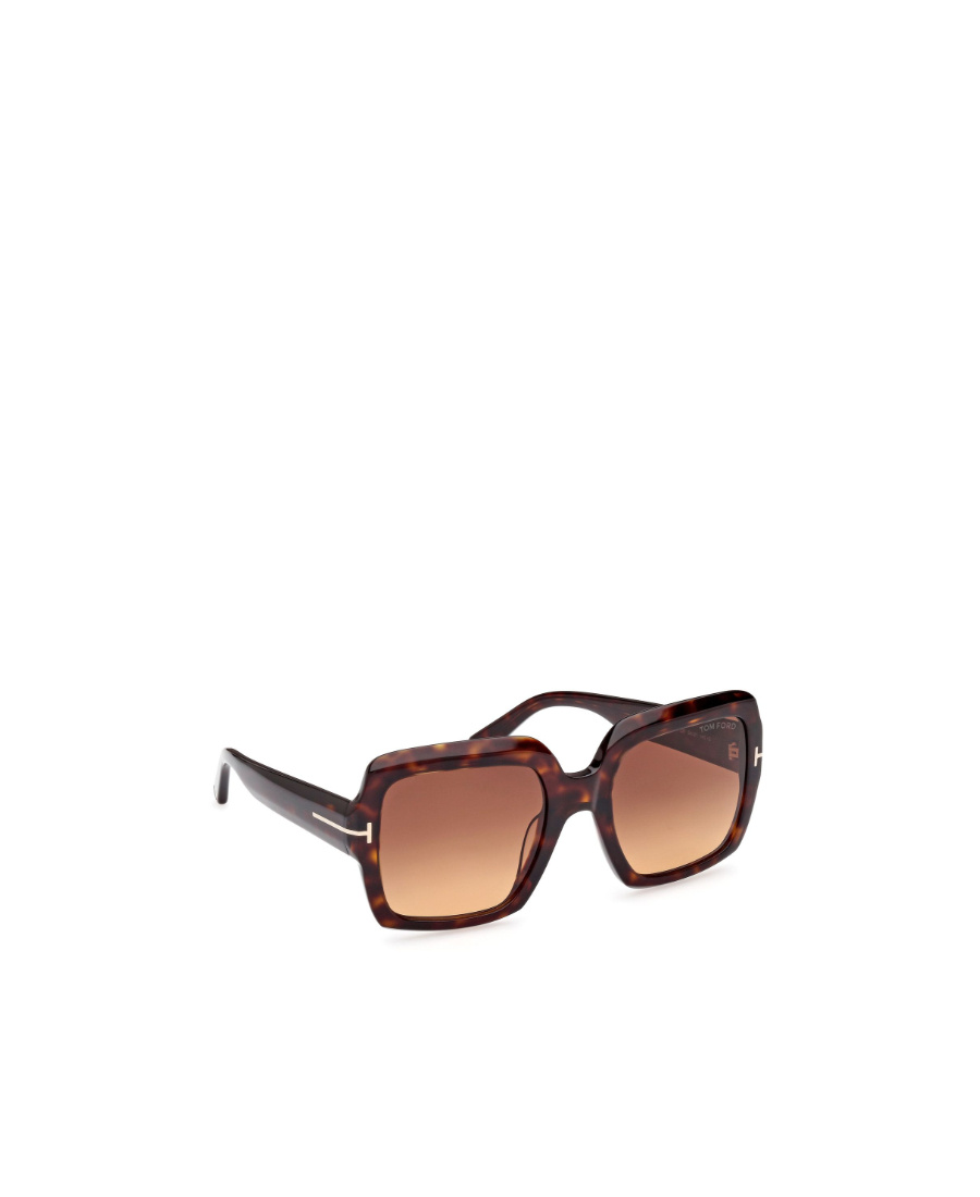 Tom Ford Eyewear Square-frame Sunglasses In Brown