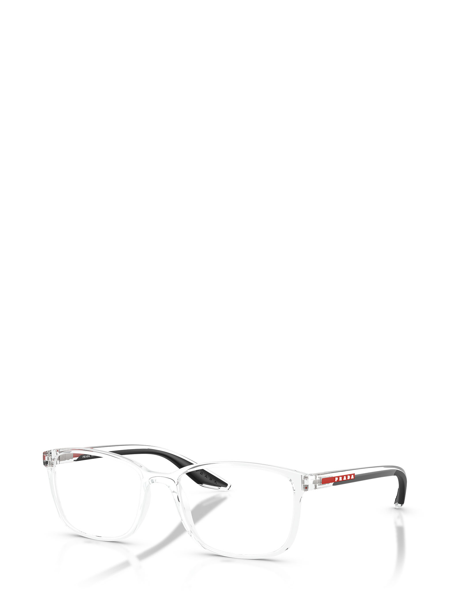 Prada Eyewear Square Frame Glasses In White