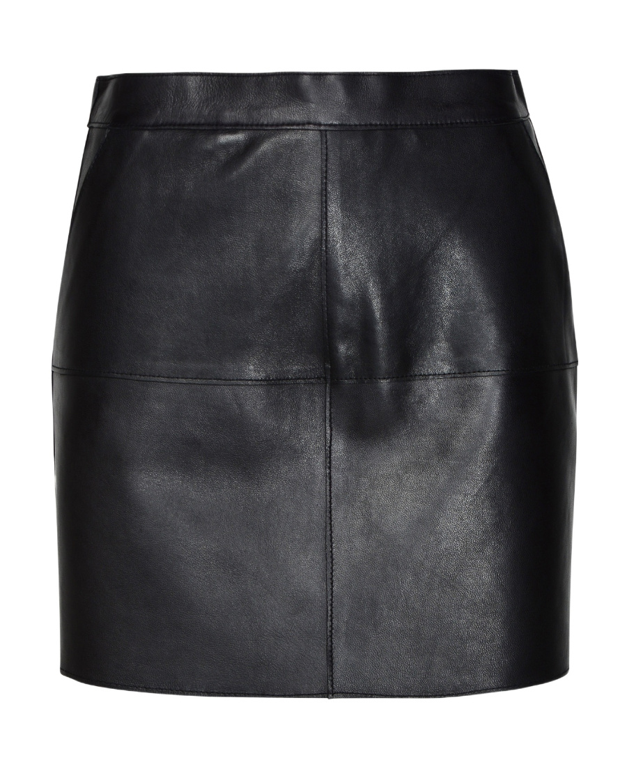 P.a.r.o.s.h . Leather Short Skirt
