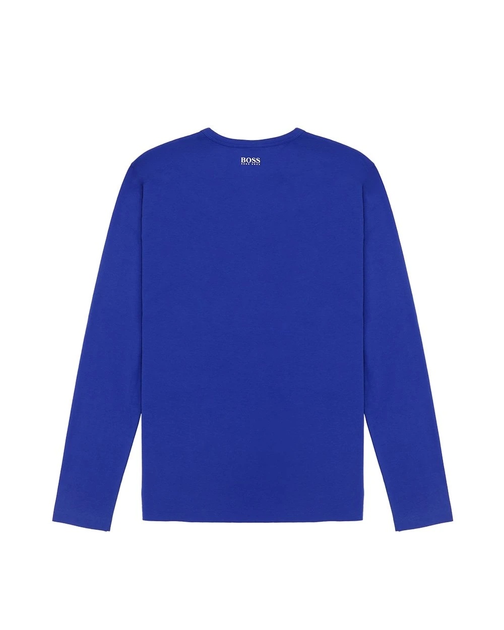 Hugo Boss Round-necked T-shirt In Blue