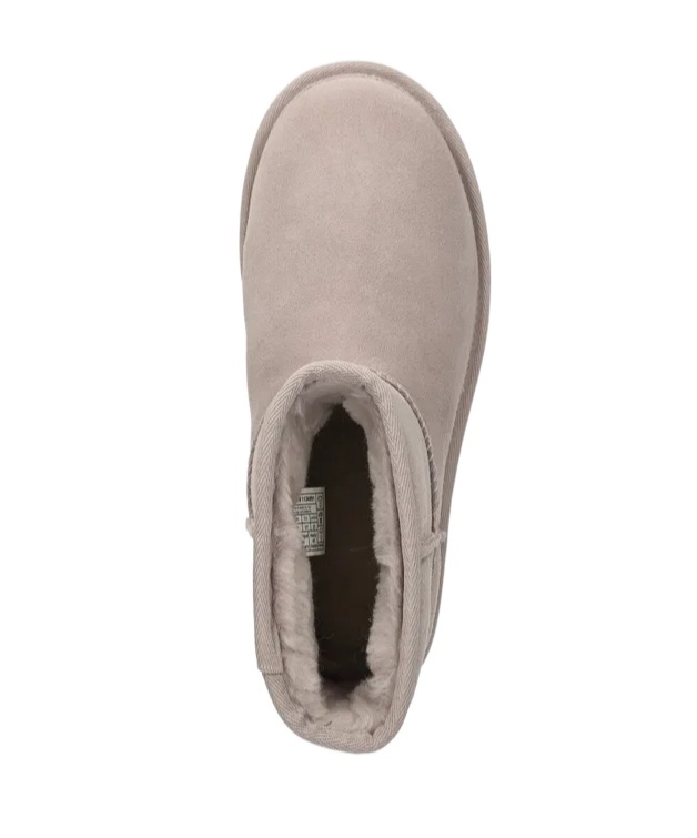 Shop Ugg Classic Mini Platform Boots In Nude
