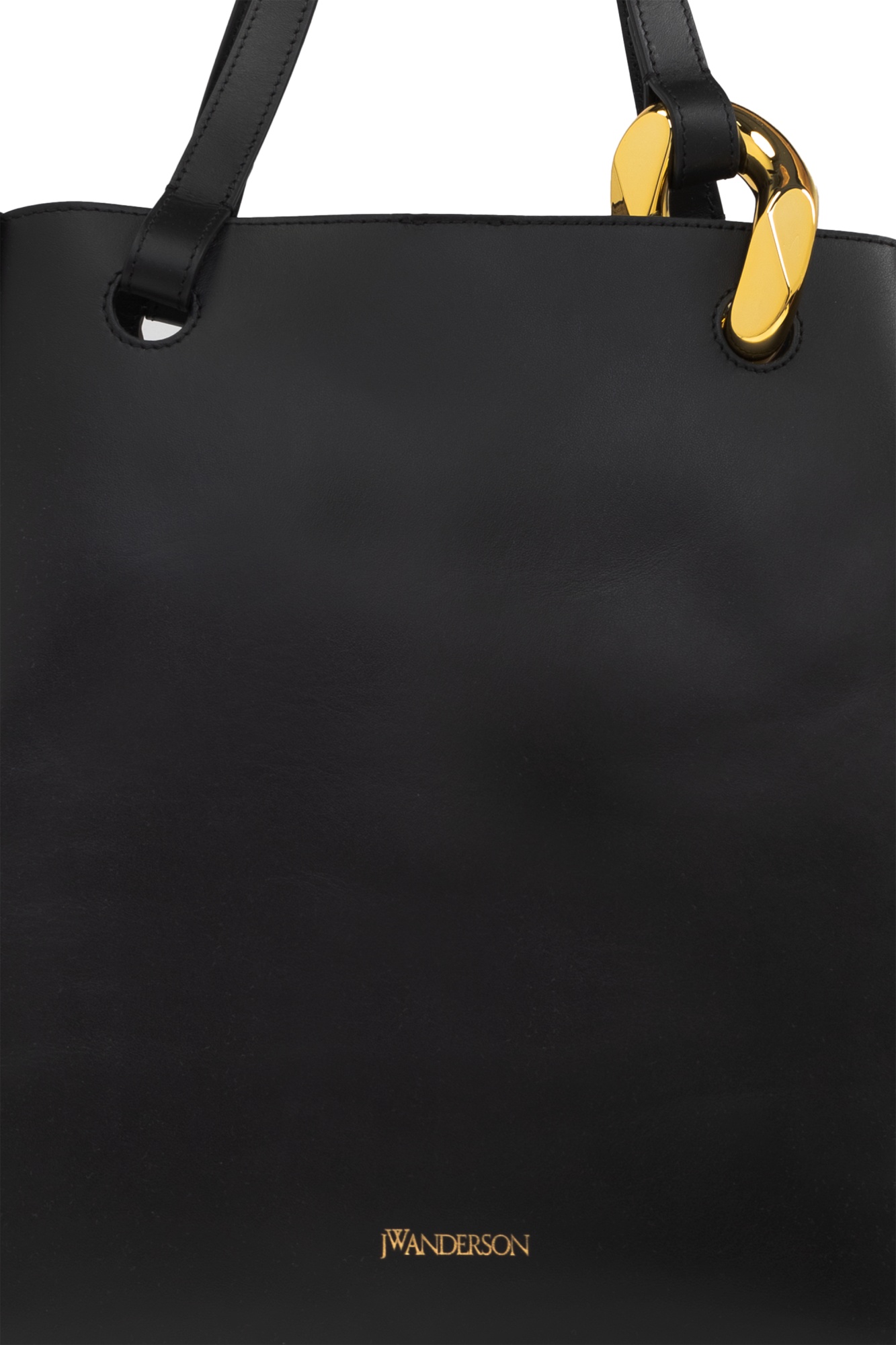 Jw Anderson J.w. Anderson Chain Shopper Bag In Black
