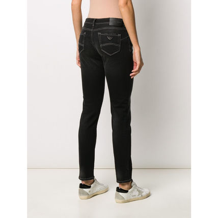EMPORIO ARMANI ELASTIC LOW-WAISTED JEANS