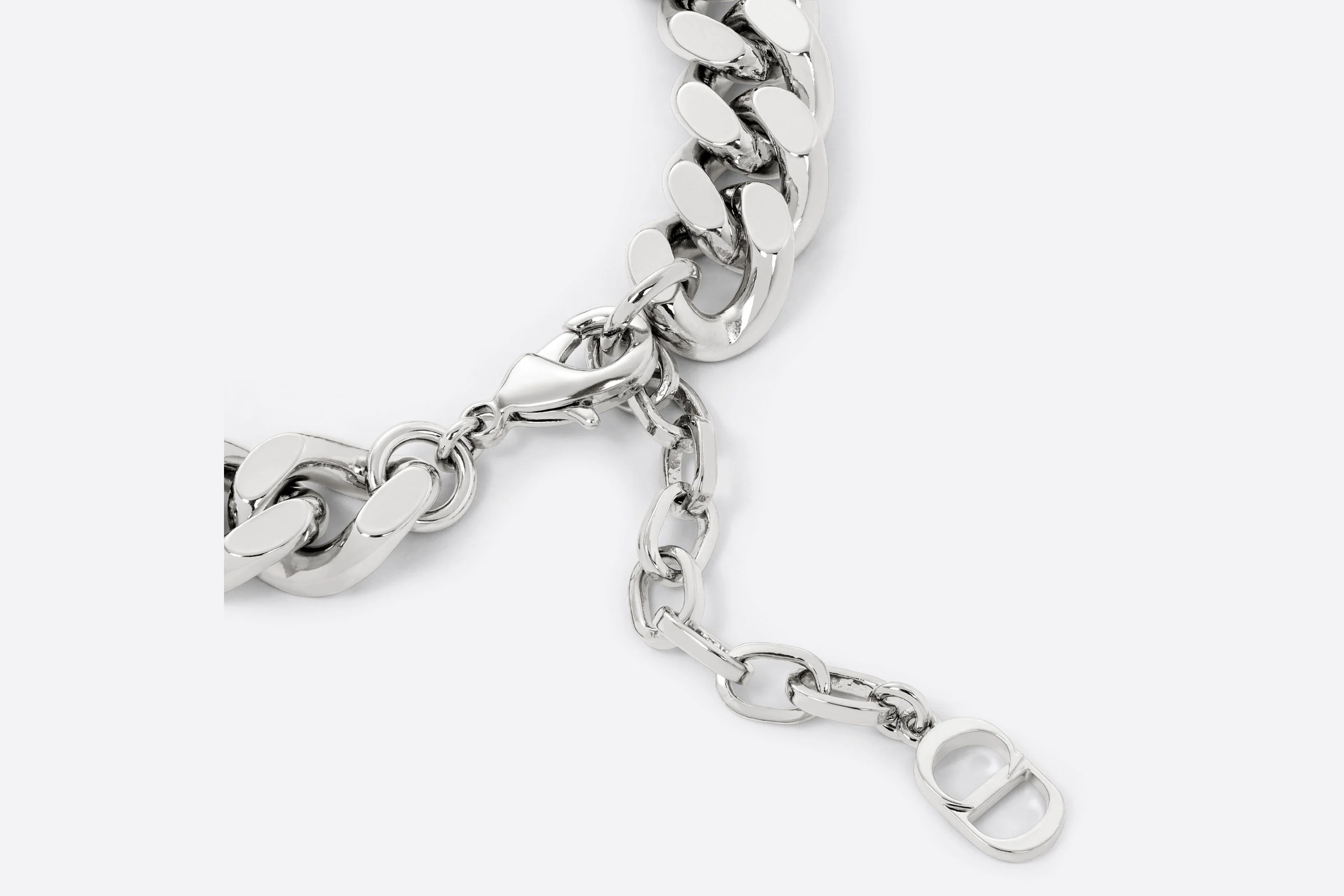Dior Chain Bracelet In White