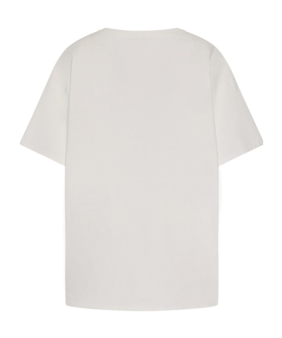 The Row Lavinia Oversized Crew-neck T-shirt In White