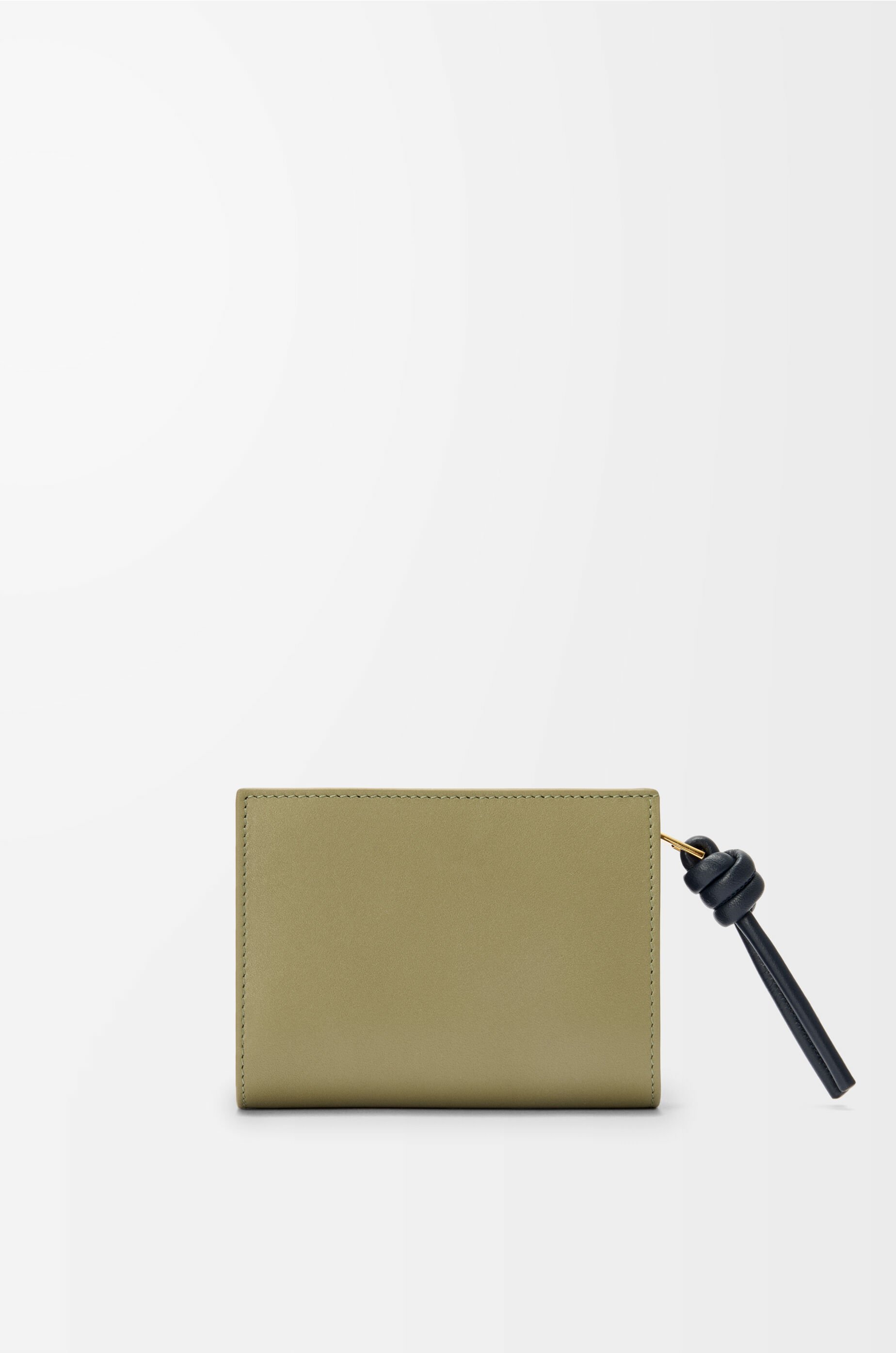 Loewe Knot Compact Wallet In Shiny Nappa Calfskin