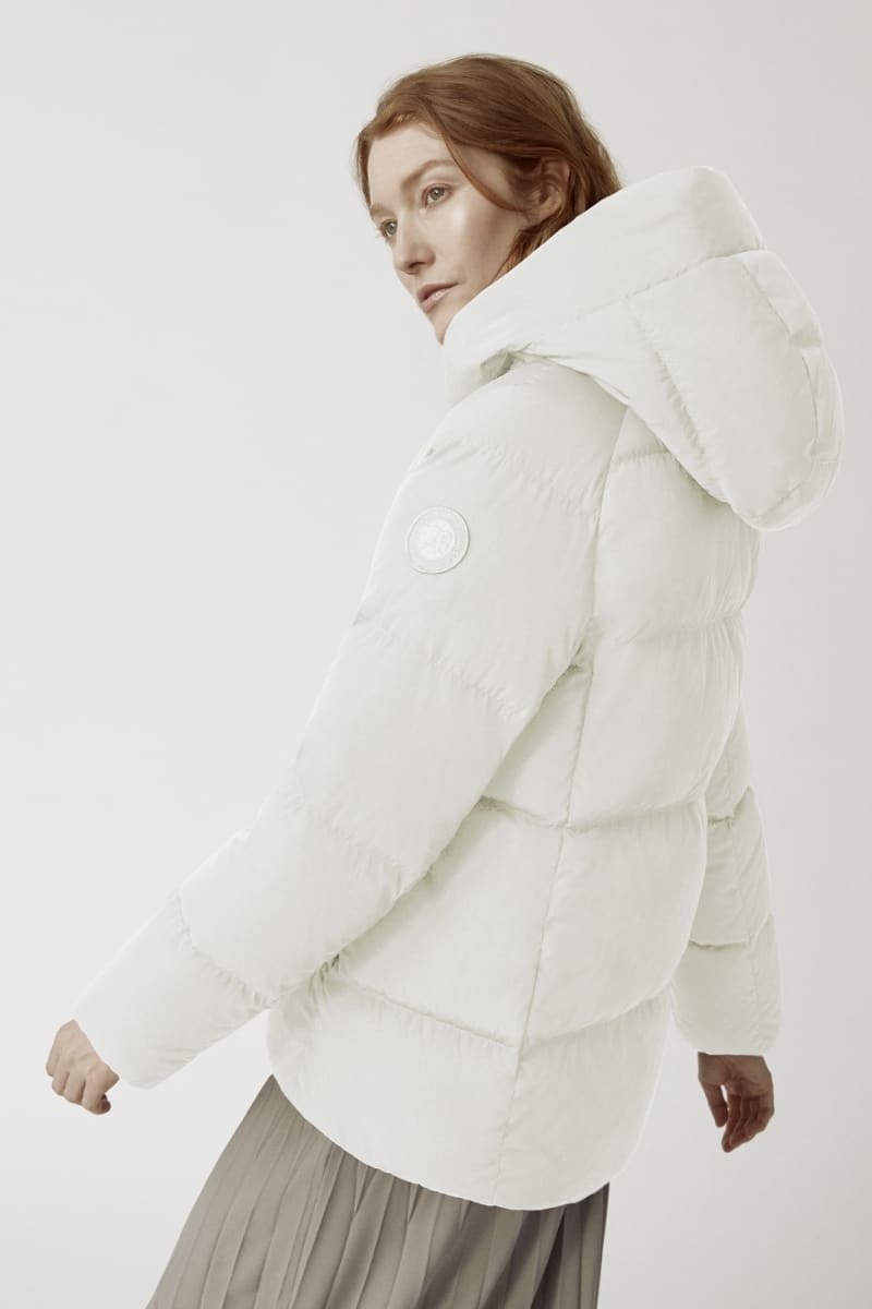 CANADA GOOSE MARLOW HOODED PUFFER JACKET 