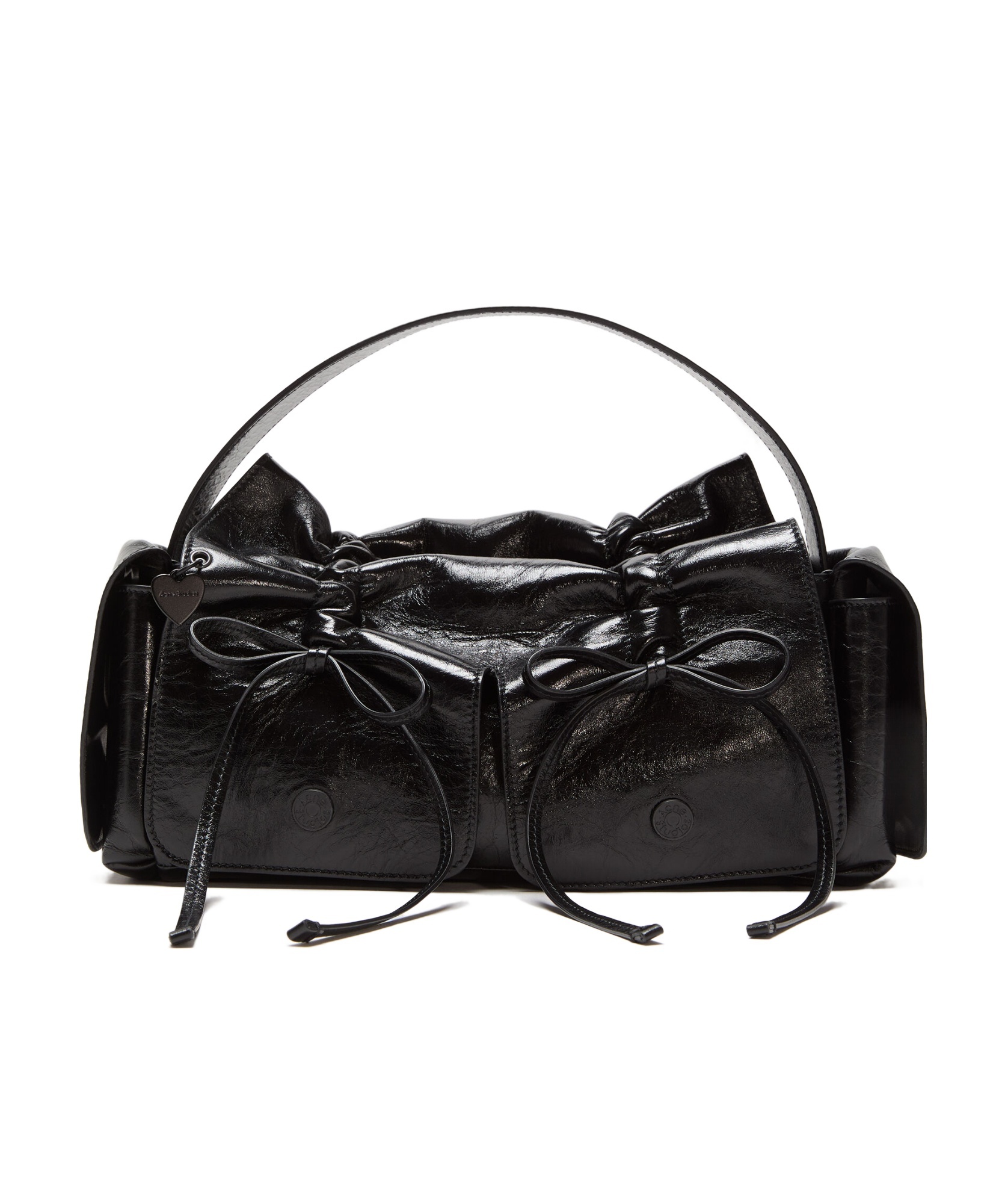 Acne Studios Multi-pocket Shoulder Bag In Black