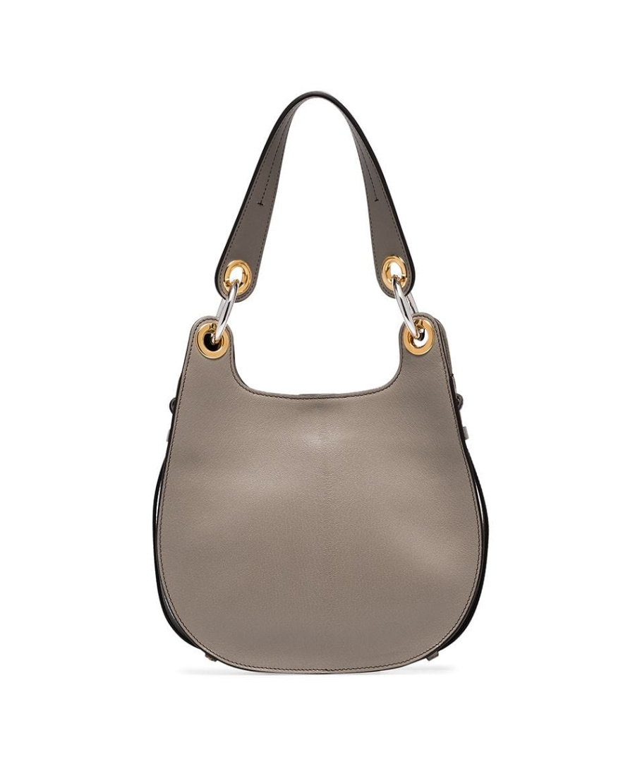 Chloé Large Tess Hobo Handbag In Nude
