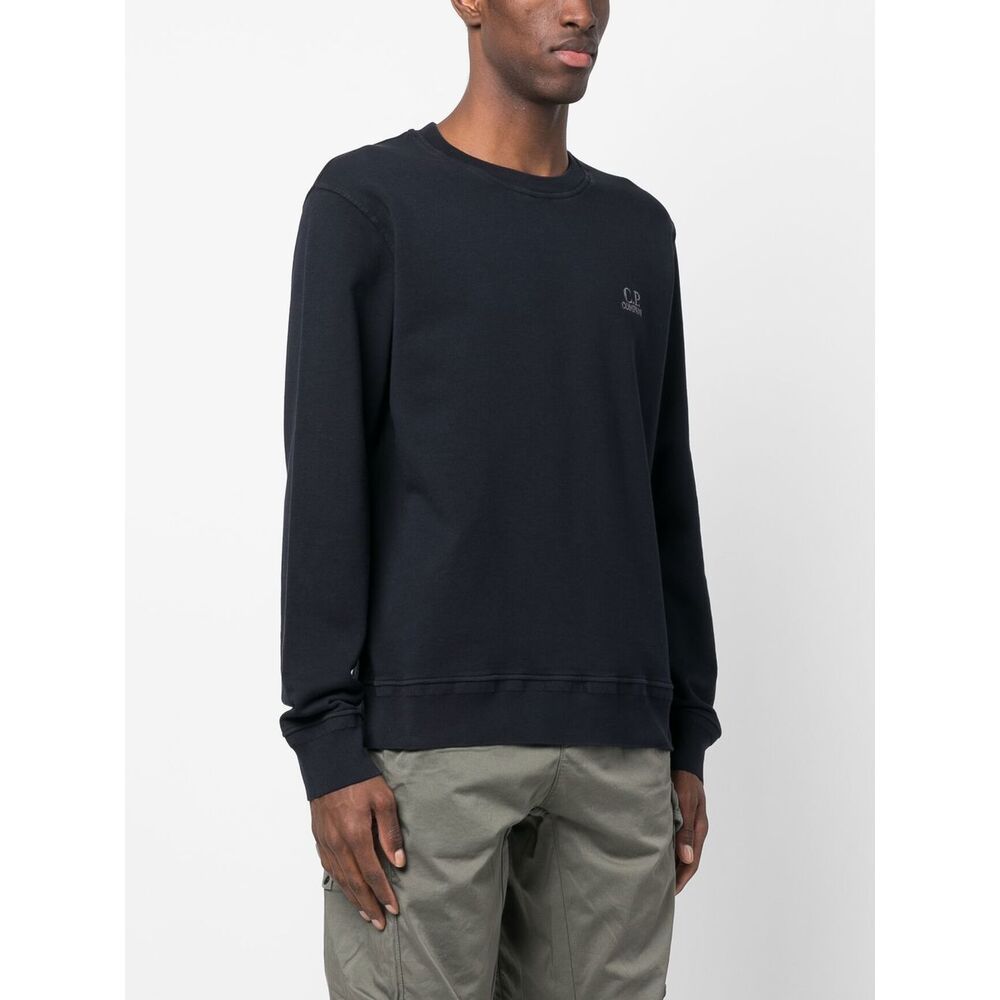 C.p. Company Lens-detail Sweatshirt In Black