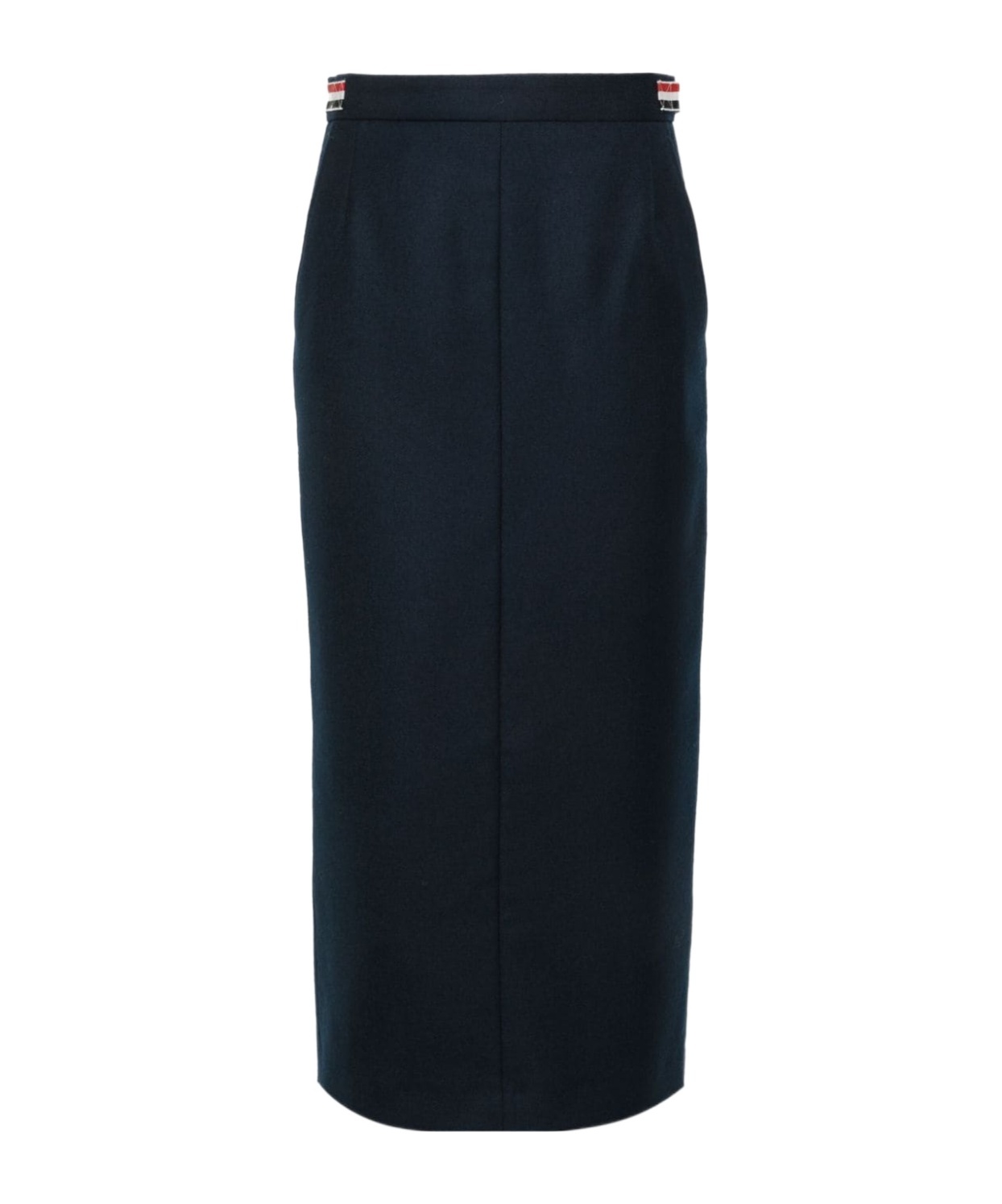 Thom Browne Midi Pencil Skirt In Black