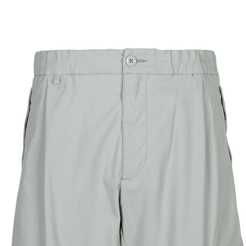 C.p. Company Logo-patch Cargo Trousers In Gray