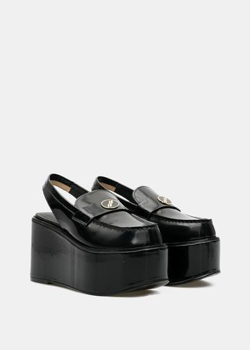 We11 Done Slingback Heels In Black