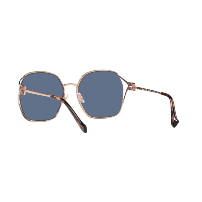 Miu Miu Eyewear Square Frame Sunglasses In Blue