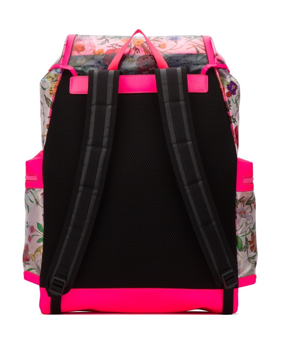 Gucci Printed Casual Backpack In Pink