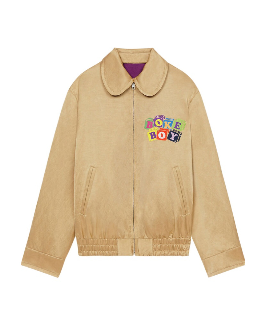 Kenzo Synthetic Fibers Jacket In Purple