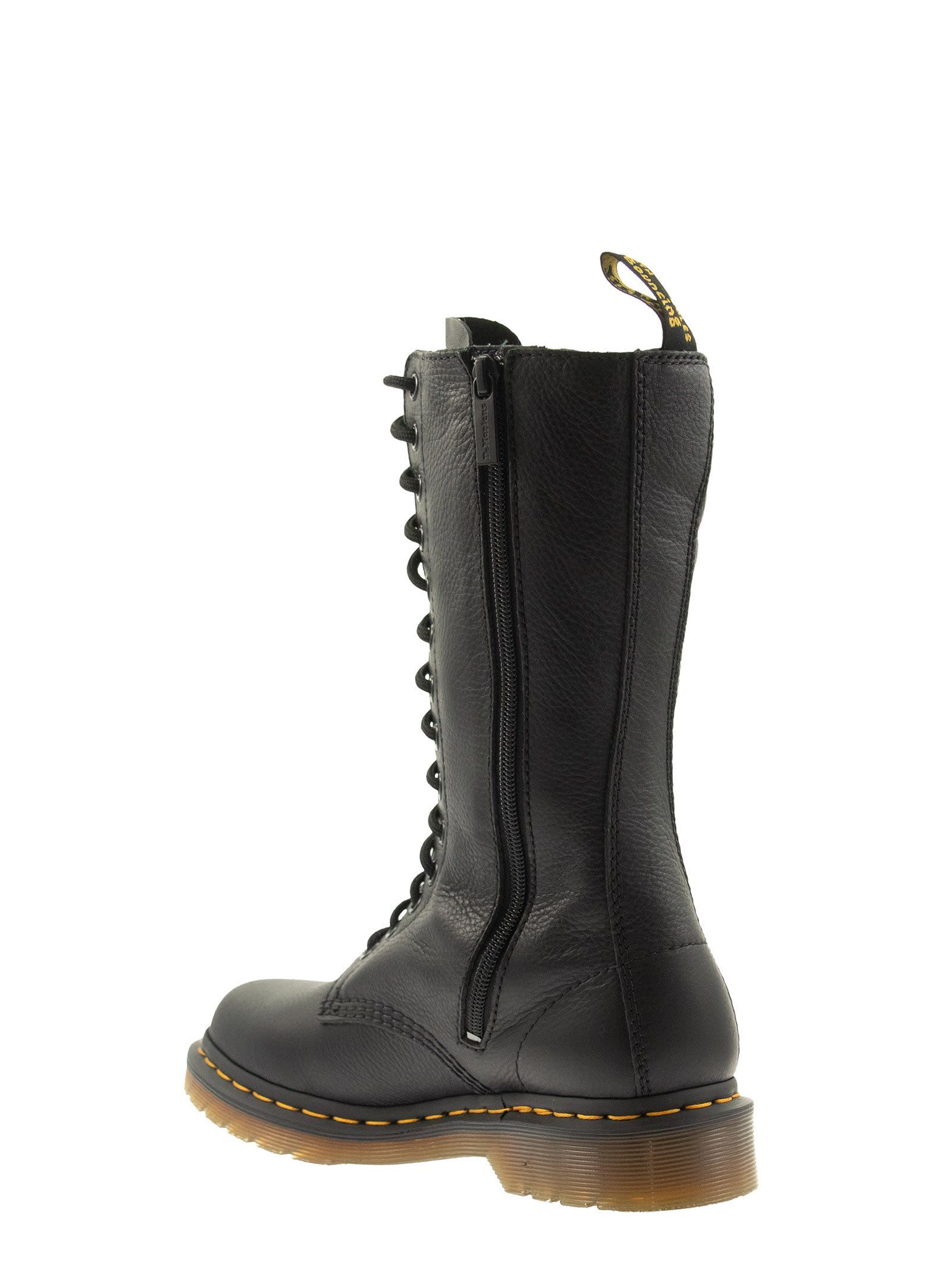 Dr. Martens 1b60 Bex Lace-up Leather Boots In Black