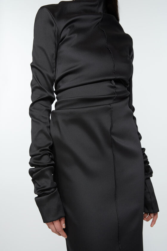Acne Studios Pendant Dress In Black