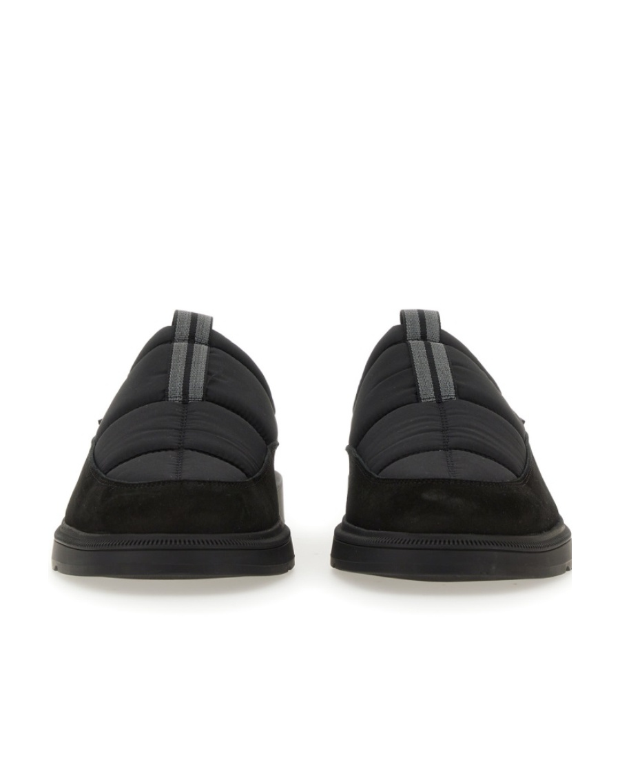 Canada Goose Crofton Puffer Slippers In Black