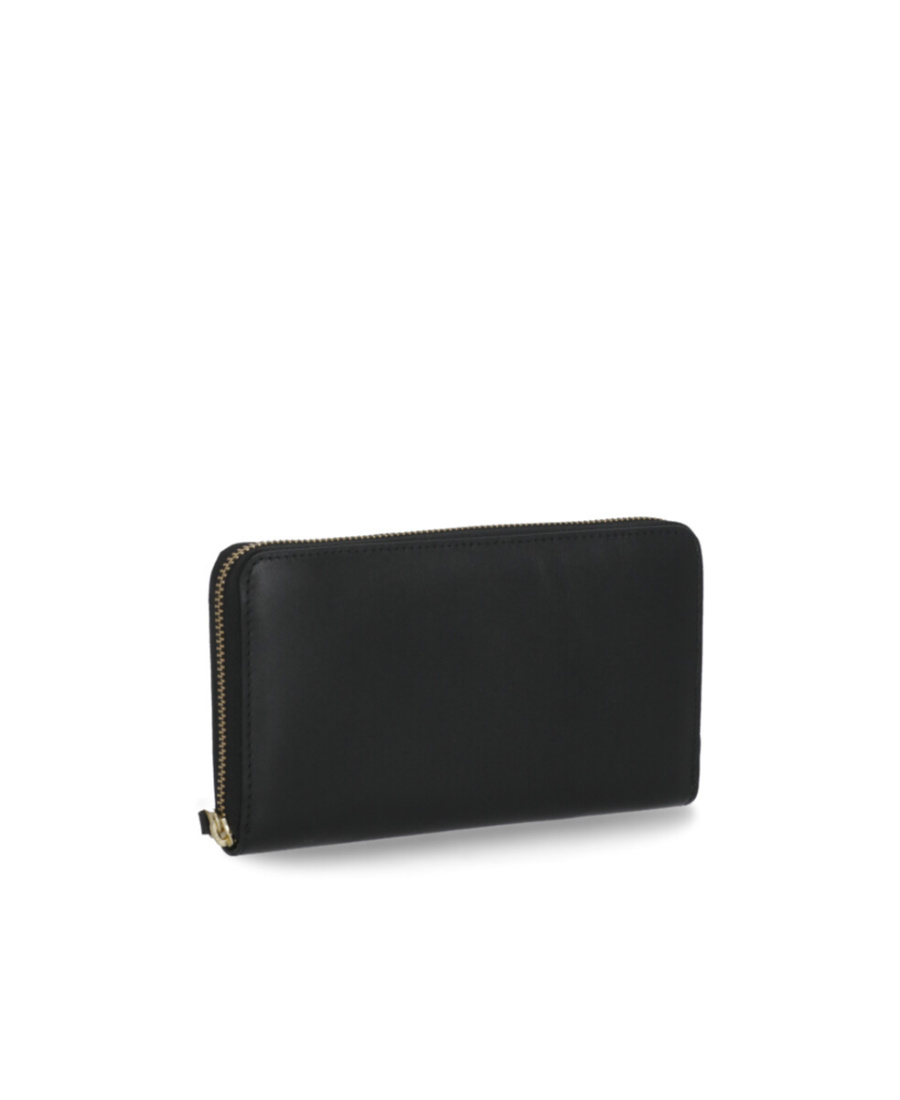 Comme Des Garçons Wallet Zip-around Wallet In Black
