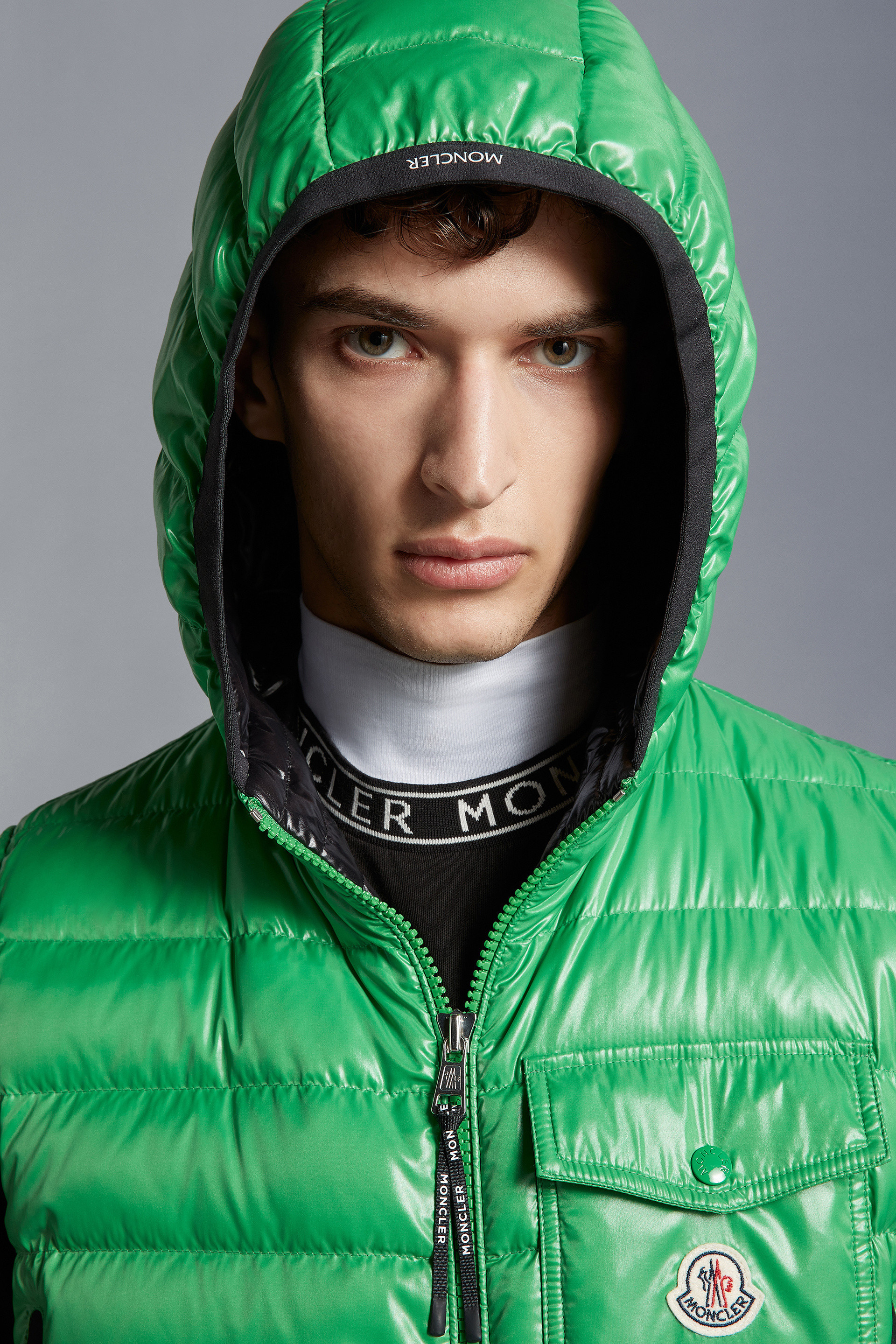Shop Moncler Ragot Down Gilet In Green